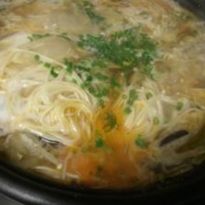 あったかそうめん鍋